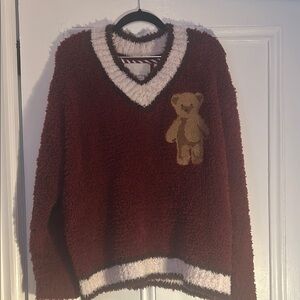 Cozy Brown Teddy Bear Sweaters